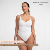 Body gainant sculptant avec culotte intégrée