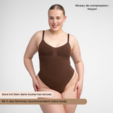 Body gainant sculptant avec culotte intégrée