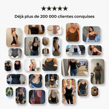 Body gainant sculptant avec culotte intégrée