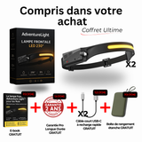 AdventureLight - Lampe frontale LED 230° 2.0