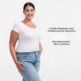 Body gainant sculptant avec culotte intégrée